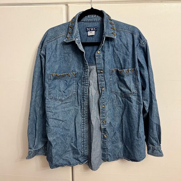 Tops - Western Denim Button up shirt